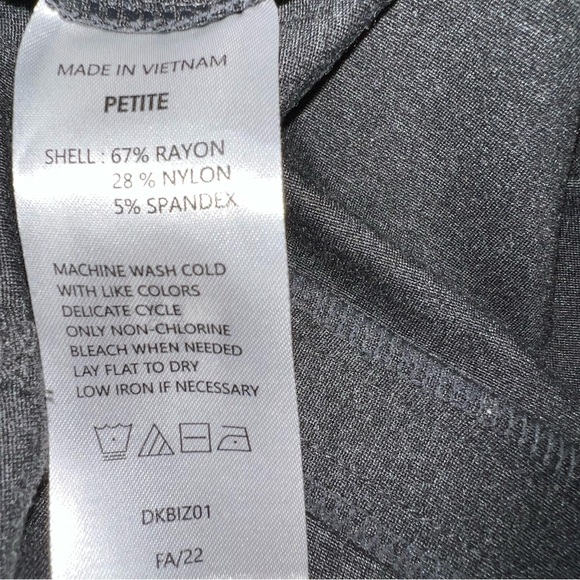 Quince Charcoal Pants size XL petite - Picture 5 of 8